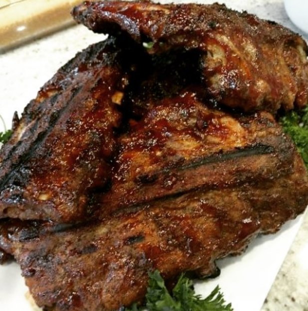 "This is a great recipe for fall-off-the-bone ribs."